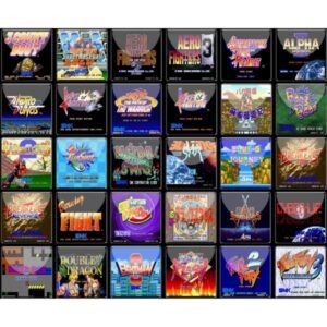 SNK NEO GEO X CARD VOL3 MORE 180 GAMES FIRMWARE 0.45