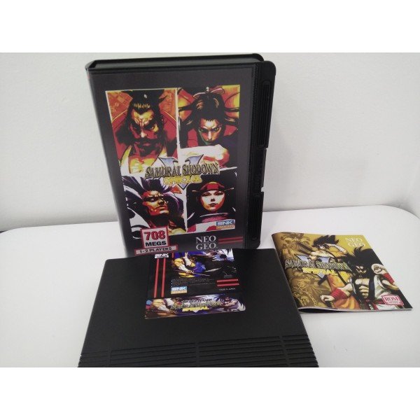 SAMURAI SHODOWN 5 SPECIAL UNIFIXED USA VERSION CONVERSION NEO GEO AES NEW