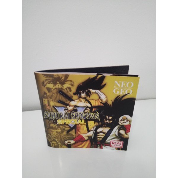 SAMURAI SHODOWN 5 SPECIAL UNIFIXED USA VERSION CONVERSION NEO GEO AES NEW