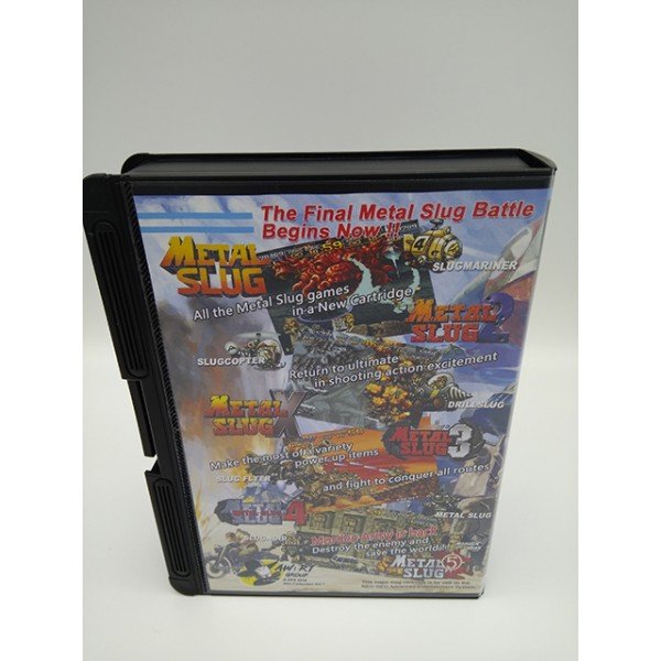METAL SLUG COLLECTION USA VERSION SNAP LOCK BOX NEO GEO AES NEW