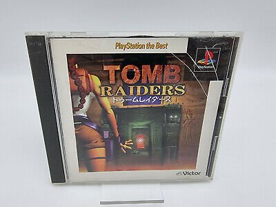 TOMB RAIDERS PLAYSTATION PSX JAPAN USED