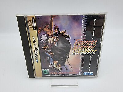 FIGHTER S HISTORY DYNAMITE JAPAN VERSION SEGA SATURN USED TESTED
