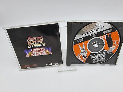 FIGHTER S HISTORY DYNAMITE JAPAN VERSION SEGA SATURN USED TESTED - Image 3
