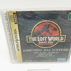 THE LOST WORLD JURASSIC PARK JAPAN VERSION SEGA SATURN USED TESTED
