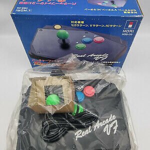 SEGA SATURN HORI REAL ARCADE V7 HSS-09 ORIGINAL JAPAN LIKE NEW