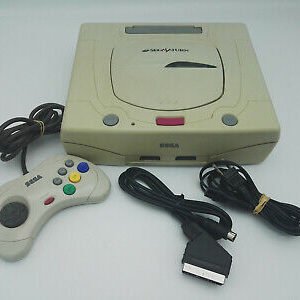 CONSOLE SEGA SATURN HST-3220 NO BOX TESTED JAPAN USED