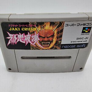 JAKI CRUSH SUPER FAMICOM NO BOX USED