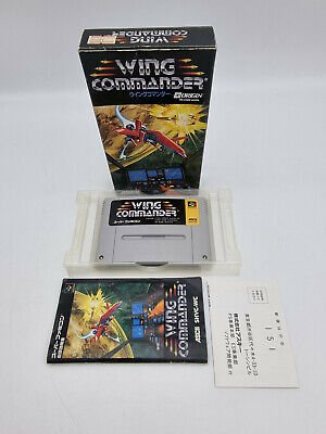 WING COMMANDER SUPER FAMICOM JAPAN USED