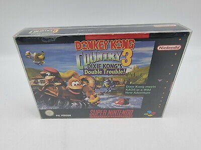 DONKEY KONG COUNTRY 3 DIXIE KONGS DOUBLE TROUBLE! SUPER NINTENDO PAL USED - Image 4