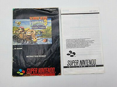 DONKEY KONG COUNTRY 3 DIXIE KONGS DOUBLE TROUBLE! SUPER NINTENDO PAL USED - Image 10