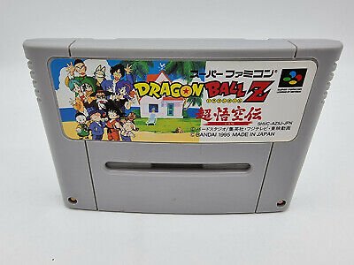 DRAGON BALL Z SUPER GOKUU DEN TOTSUGEKI HEN SUPER FAMICOM NO BOX USED
