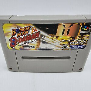 BOMBERMAN B-DAMAN SUPER FAMICOM NO BOX USED