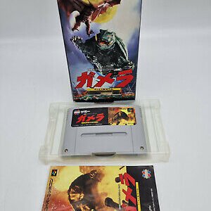 GAMERA GYAOS GEKIMETSU SUPER FAMICOM USED