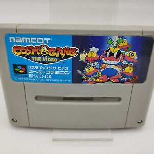 ES-COSMOGANG THE VIDEO SUPER FAMICOM NO BOX USED
