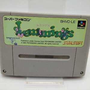 ES-LEMMINGS SUPER FAMICOM USED