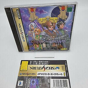 SHINING THE HOLY ARK JAPAN VERSION SEGA SATURN USED TESTED