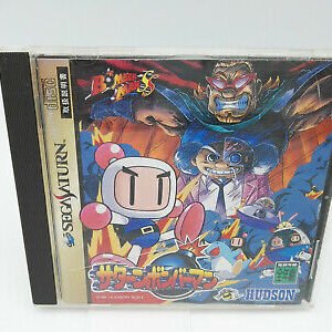 BOMBERMAN JAPAN VERSION SEGA SATURN USED TESTED