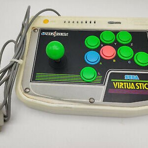 ES-SEGA SATURN VIRTUA STICKER CONTROLLER HSS-0136 JAPAN USED