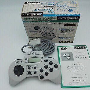 ES-SEGA SATURN CONTROLLER SS PRO COMMANDER JAPAN BRAND NEW