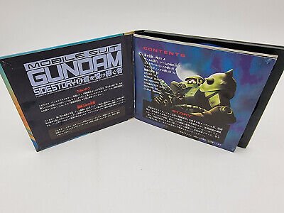 MOBILE SUIT GUNDAM SIDE STORY II JAPAN VERSION SEGA SATURN USED TESTED - Image 3