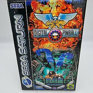 DIGITAL PINBALL PAL VERSION SEGA SATURN BRAND NEW