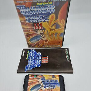 THUNDER FORCE III 3 SEGA MEGADRIVE JAPAN USED TESTED