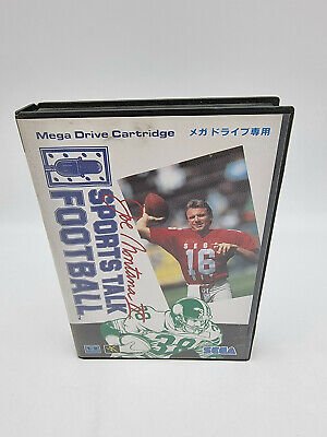 JOE MONTANA II SPORTS TALK FOOTBALL SEGA MEGADRIVE JAPAN USED TESTED - Image 2