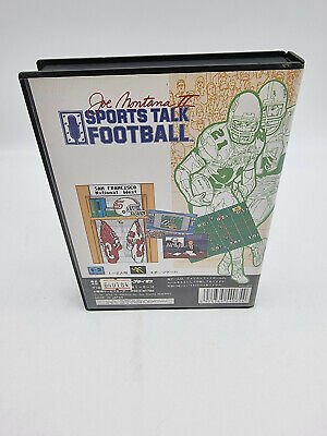 JOE MONTANA II SPORTS TALK FOOTBALL SEGA MEGADRIVE JAPAN USED TESTED - Image 3