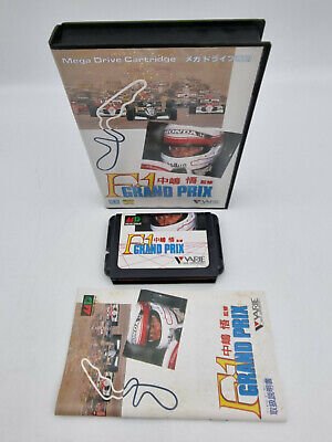 F1 GRAND PRIX SEGA MEGADRIVE JAPAN USED TESTED
