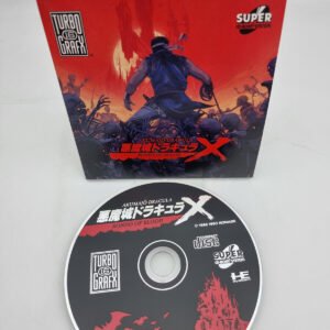 AKUMAJO DRACULA X CARDBOARD PC ENGINE PCE WORKS NUEVO/NEW