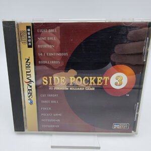 SIDE POCKET 3 JAPAN VERSION SEGA SATURN USED TESTED