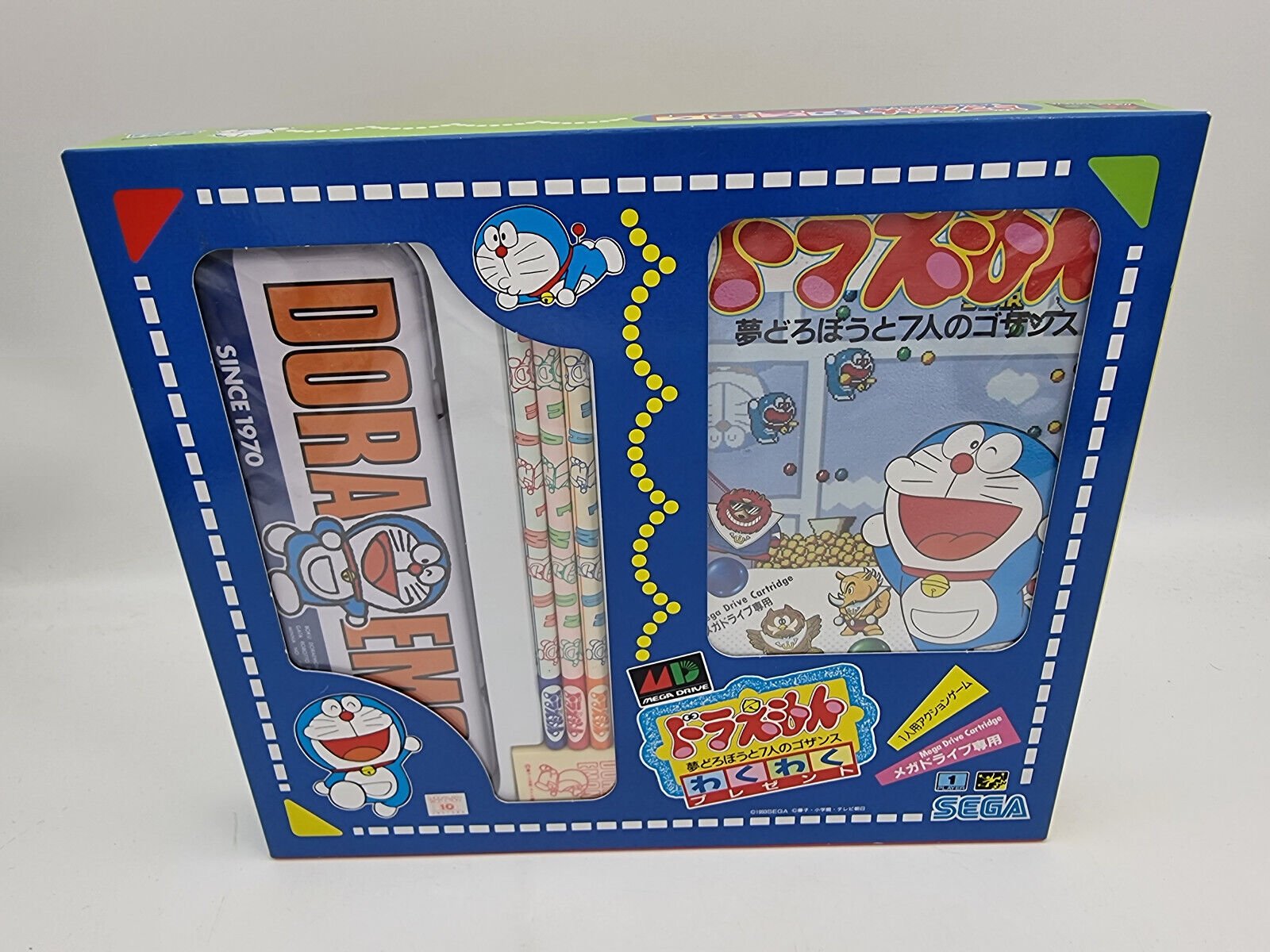 DORAEMON YUME DOROBO WAKUWAKU PRESENT LIMITED MEGADRIVE JAPAN LIKE NEW