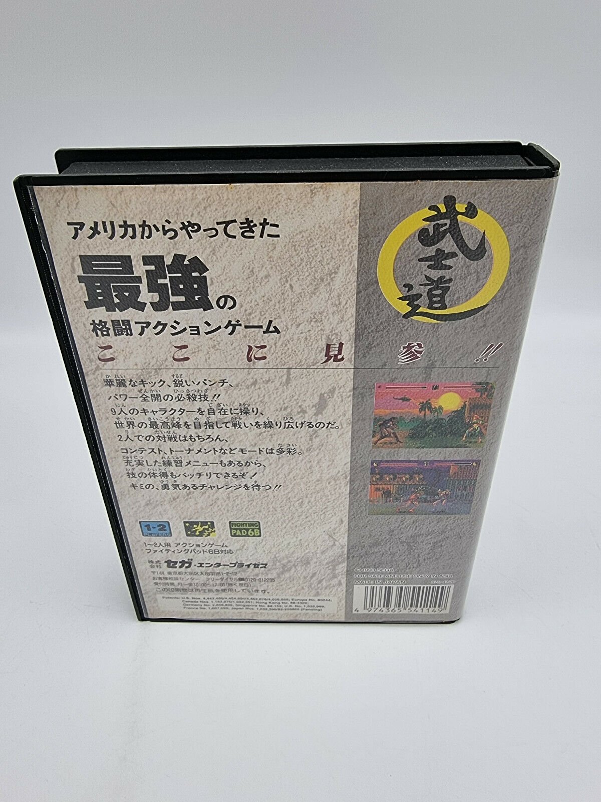 ETERNAL CHAMPION SEGA MEGADRIVE JAPAN USED - Image 3