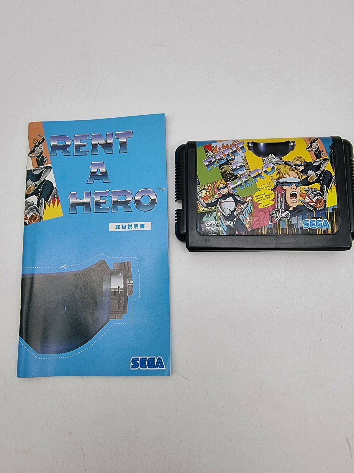 RENT A HERO SEGA MEGADRIVE JAPAN USED - Image 5