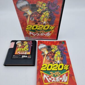 2020 SUPER BASEBALL SEGA MEGADRIVE JAPAN USED