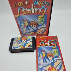 BOOGIE WOOGIE BOWLING SEGA MEGADRIVE JAPAN USED
