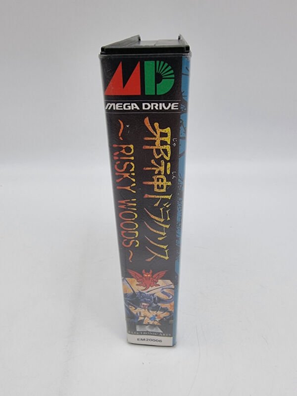JASHIN DRAXOS RISKY WOODS MEGADRIVE JAPAN USED - Image 4