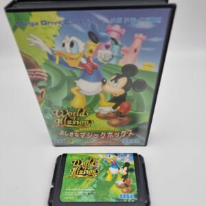 WORLD OF ILLUSION SEGA MEGADRIVE JAPAN USED