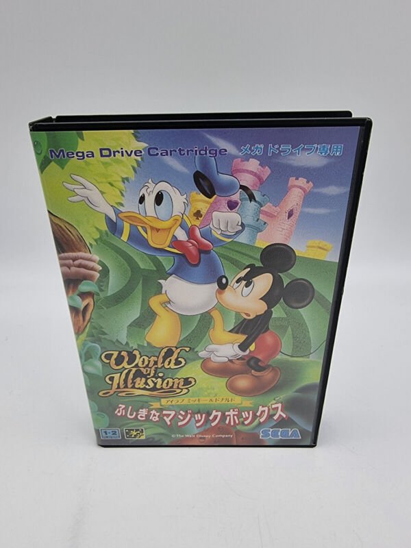 WORLD OF ILLUSION SEGA MEGADRIVE JAPAN USED - Image 2