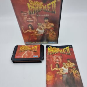 BARE KNUCKLE II WITH MANUAL MEGADRIVE JAPAN USED