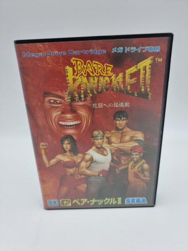BARE KNUCKLE II WITH MANUAL MEGADRIVE JAPAN USED - Image 2