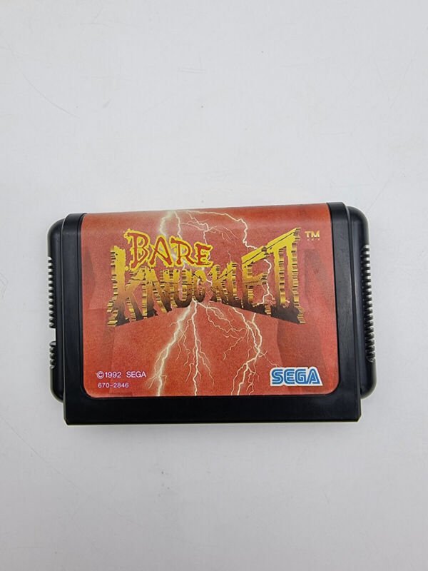 BARE KNUCKLE II WITH MANUAL MEGADRIVE JAPAN USED - Image 5