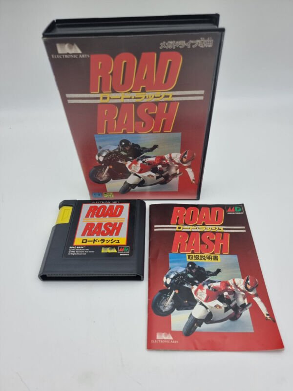 ROAD RASH MEGADRIVE JAPAN USED