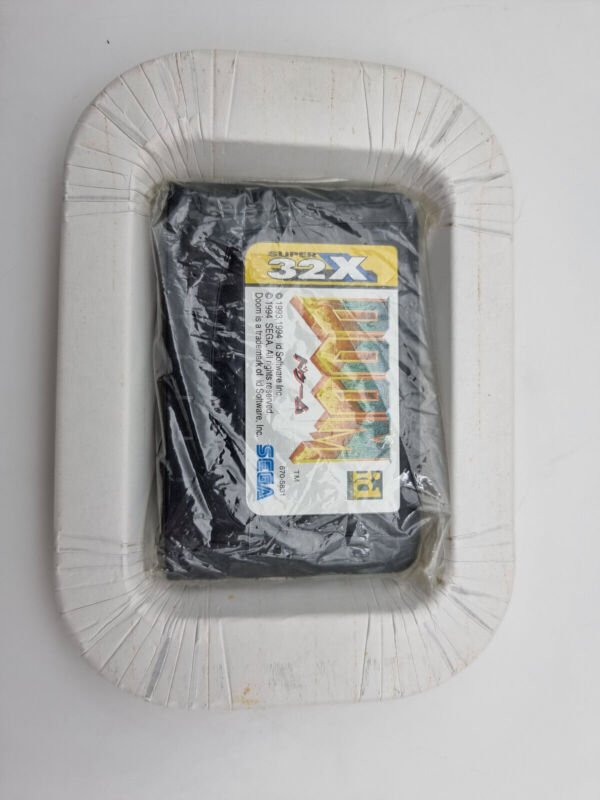 DOOM JAPAN VERSION SEGA 32X USED TESTED - Image 4