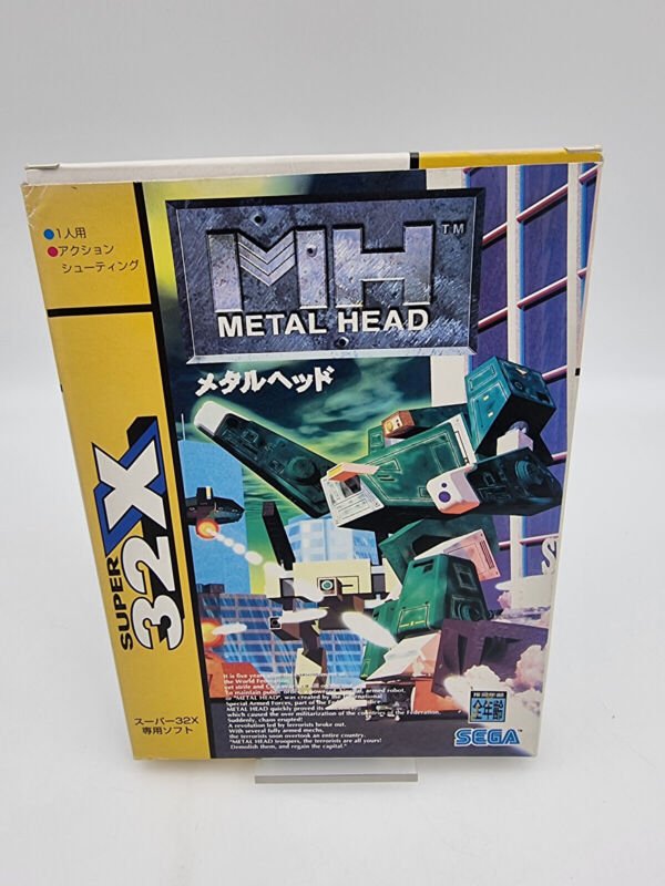 METAL HEAD JAPAN VERSION SEGA 32X USED TESTED - Image 2