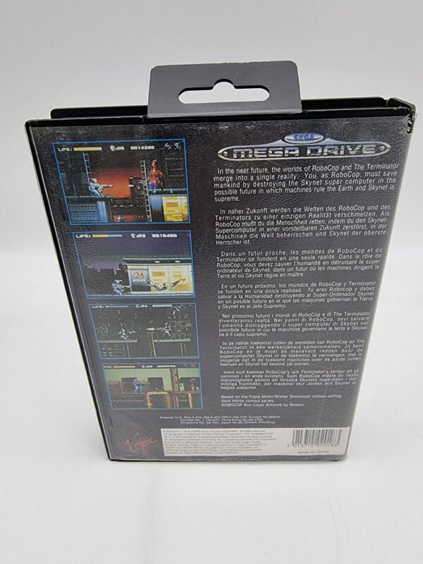 ROBOCOP VERSUS TERMINATOR SEGA MEGADRIVE PAL USED - Image 3