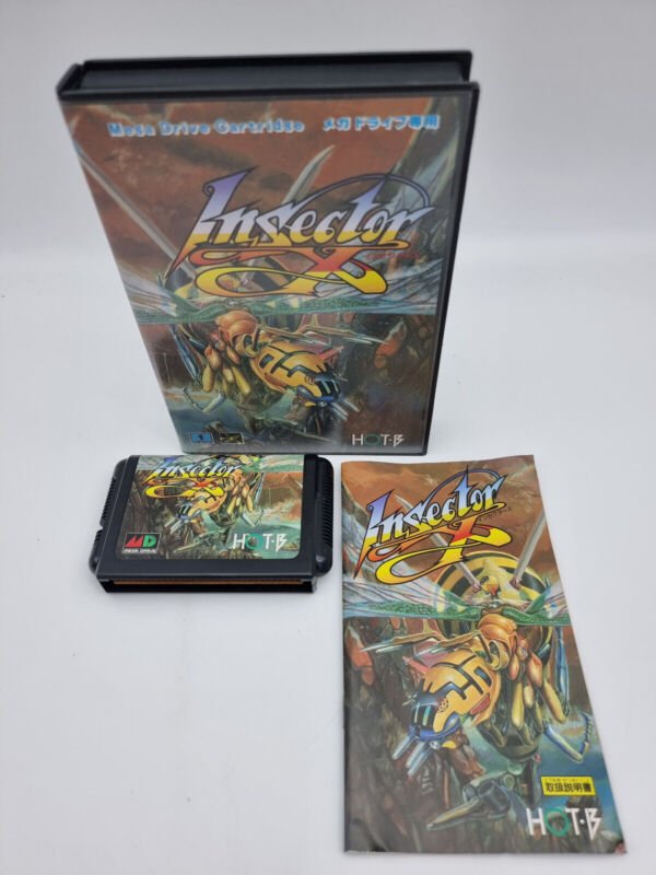 INSECTOR X MEGADRIVE JAPAN USED