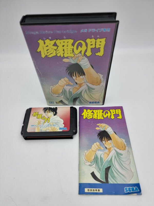 SHURA NO MON SEGA MEGADRIVE JAPAN USED