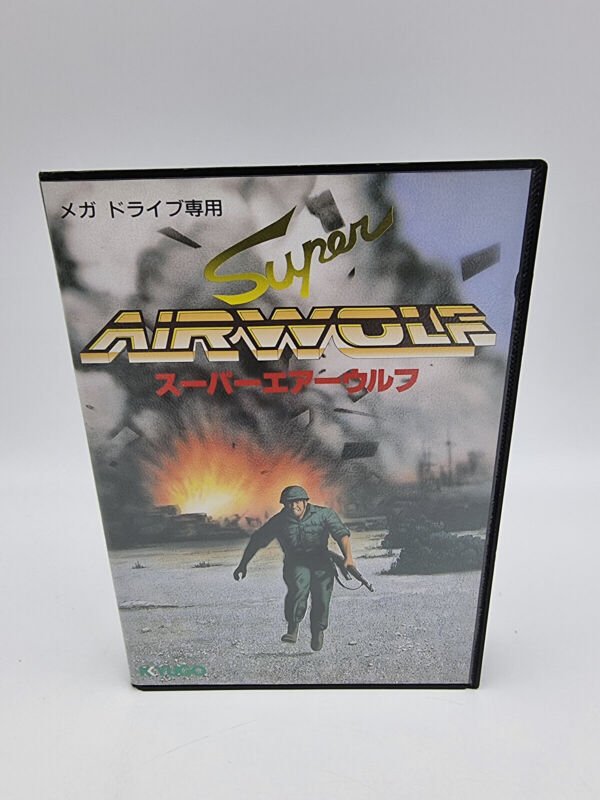 SUPER AIRWOLF SEGA MEGADRIVE JAPAN USED - Image 2