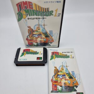 TIME DOMINATOR 1ST SEGA MEGADRIVE JAPAN USED